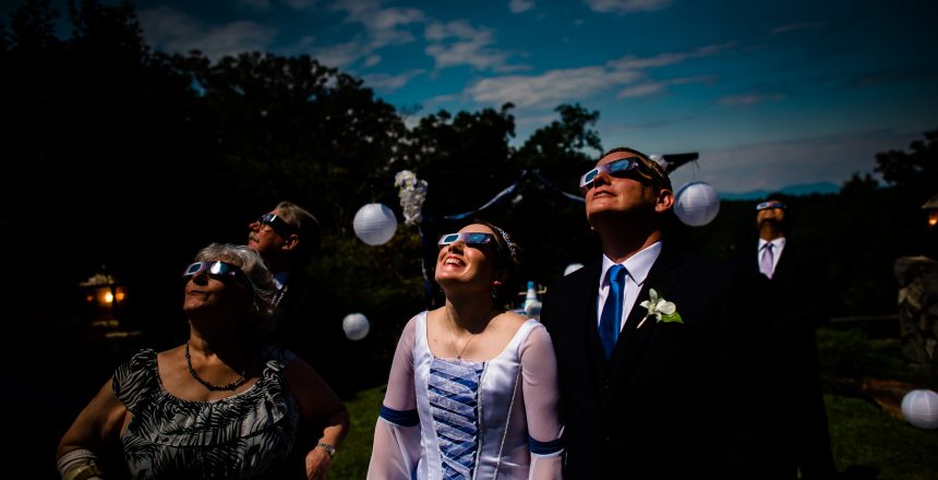 eclipse wedding glasses